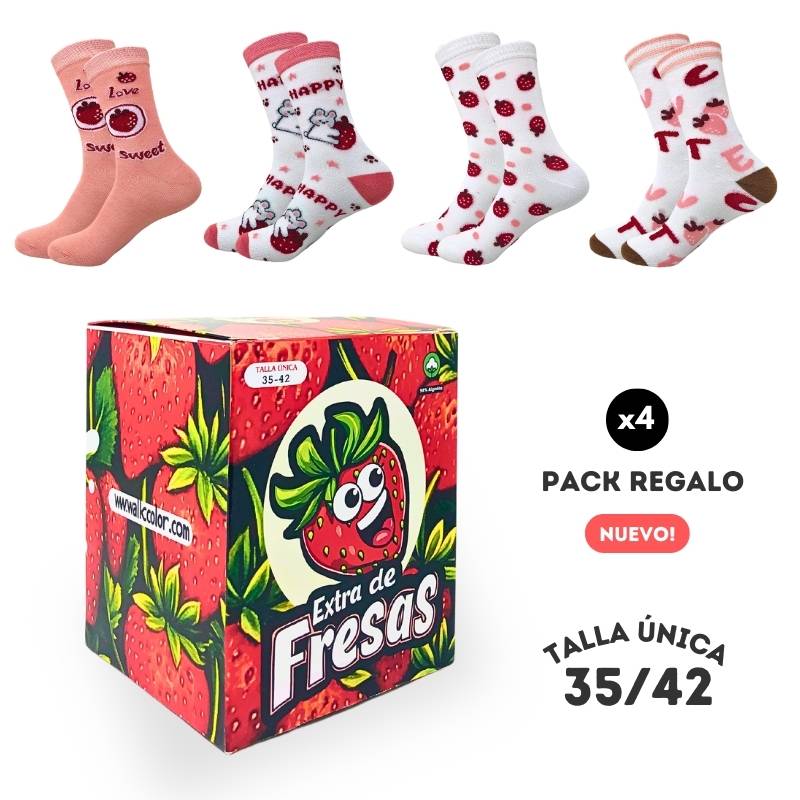 Pack Regalo Extra de Fresas - WALKCOLOR