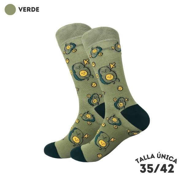 Calcetines de Aguacates | WALKCOLOR