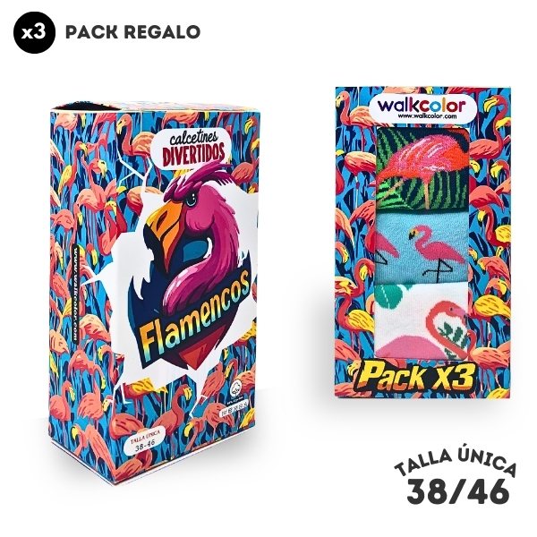 Pack Regalo Flamencos - WALKCOLOR