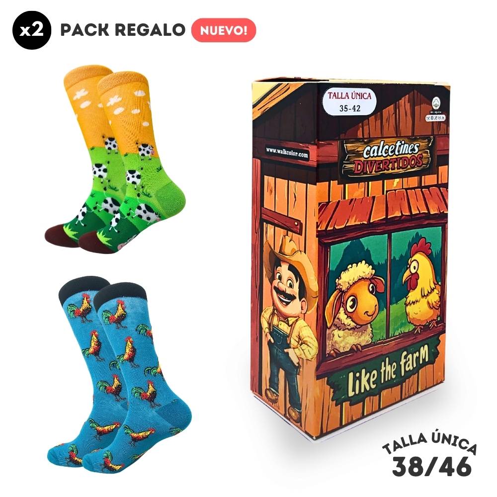 Pack Regalo Granja - WALKCOLOR