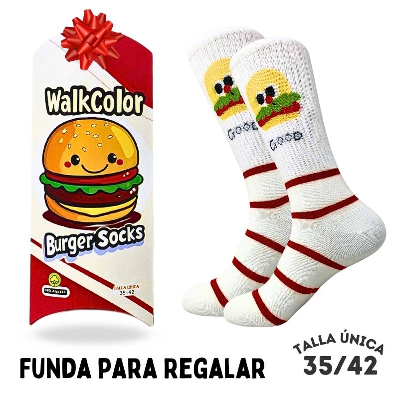 Calcetines Regalo Hamburguesas