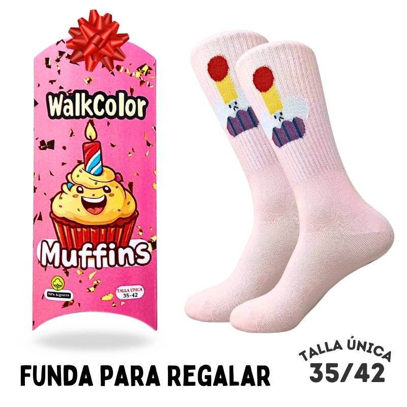 Calcetines Regalo Muffins