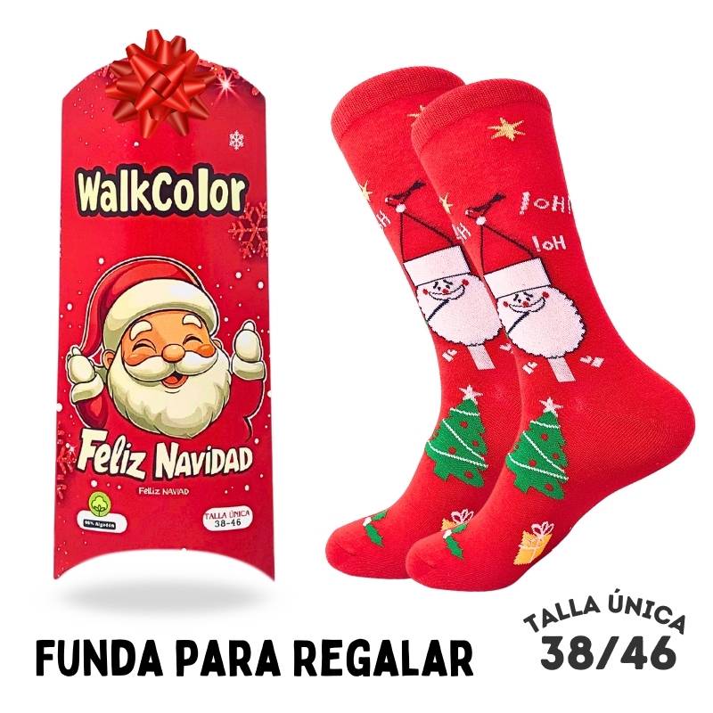 Calcetines Regalo Papá Noel