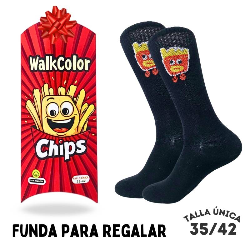 Calcetines Regalo Patatas Fritas