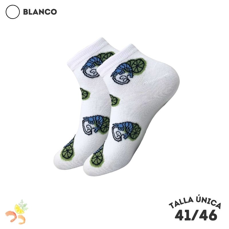 Calcetines Tobilleros Gambas