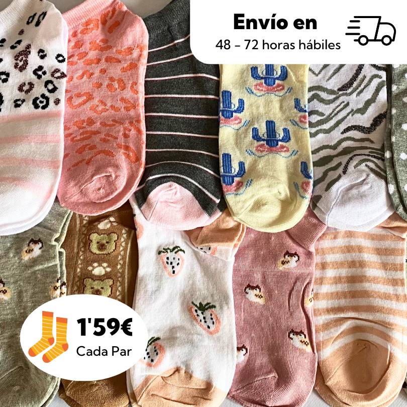 Envío en 48/72 horas. Cada para te sale a 1,59€.